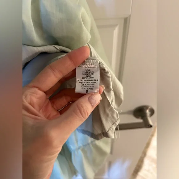 MABLE Maxi Sundress in light green - size S - Picture 5 of 5